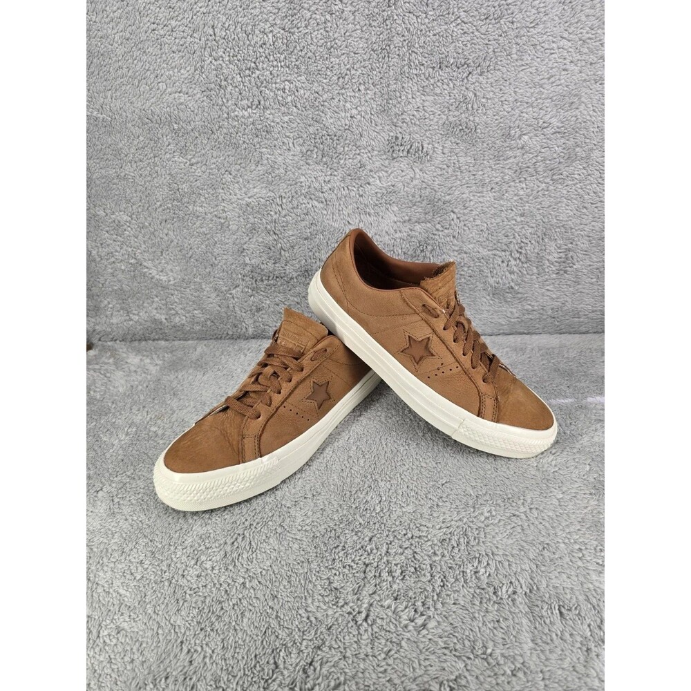 Converse Men 8 Woms 9.5 Shoes Crackle Leather Low Top CONS Skate